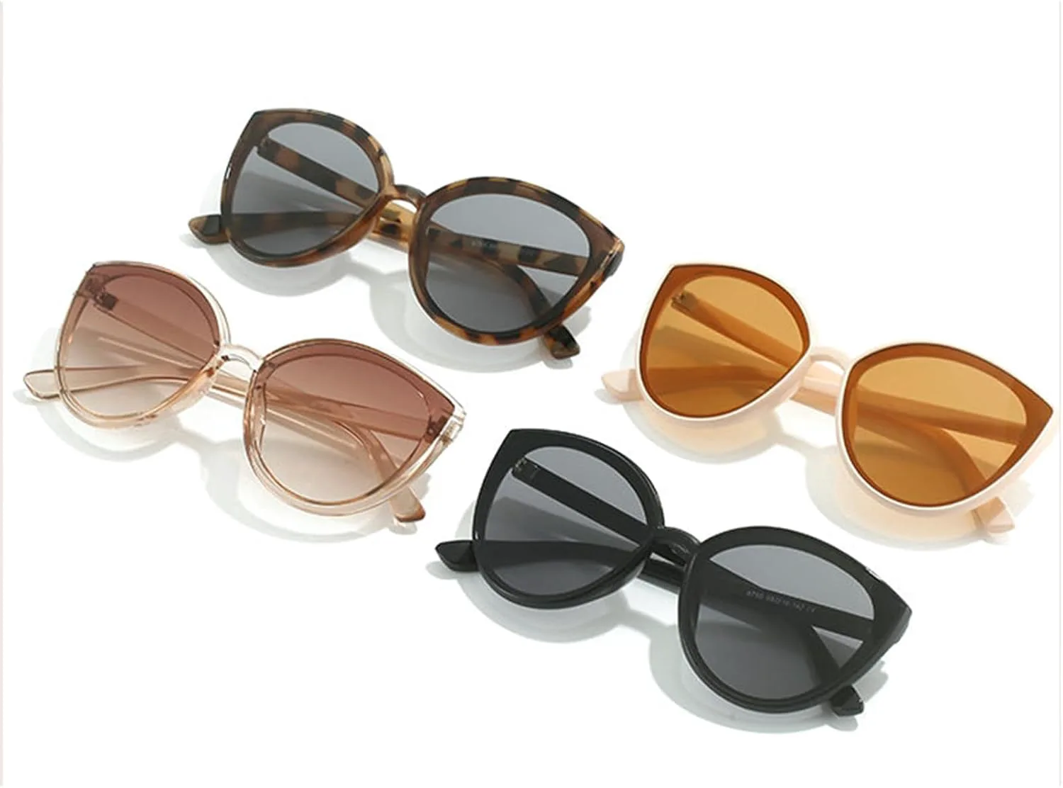 

Классические солнцезащитные очки COTIA «кошачий глаз» для женщин и мужчин, 2025 год, модные, стильные, для активного отдыха и путешествий, повседневные, Black