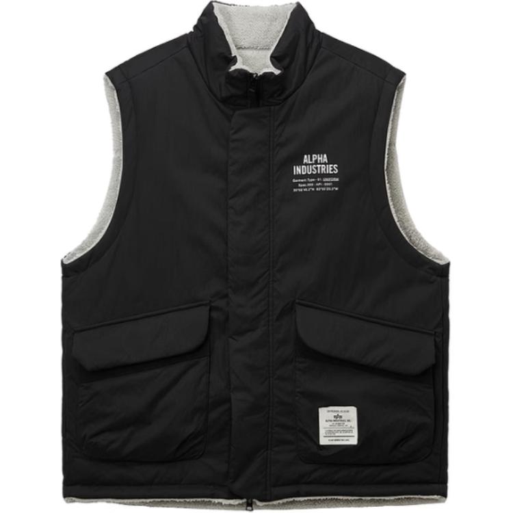 

Alpha Industries Жилет мужской, BKX/Black
