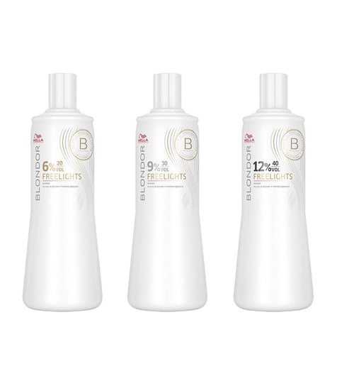 

Окислительная эмульсия 6%, 1000 мл Wella Professionals, Blondor freelights