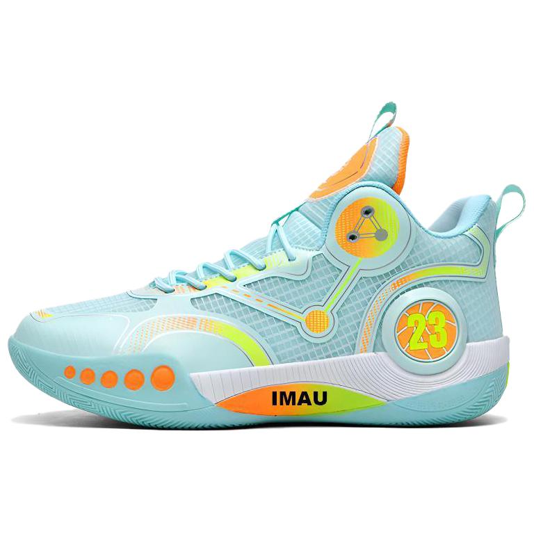 

IMAU Износостойкие дышащие легкие баскетбольные кроссовки Unisex Aqua 866, цвет Aqua 866