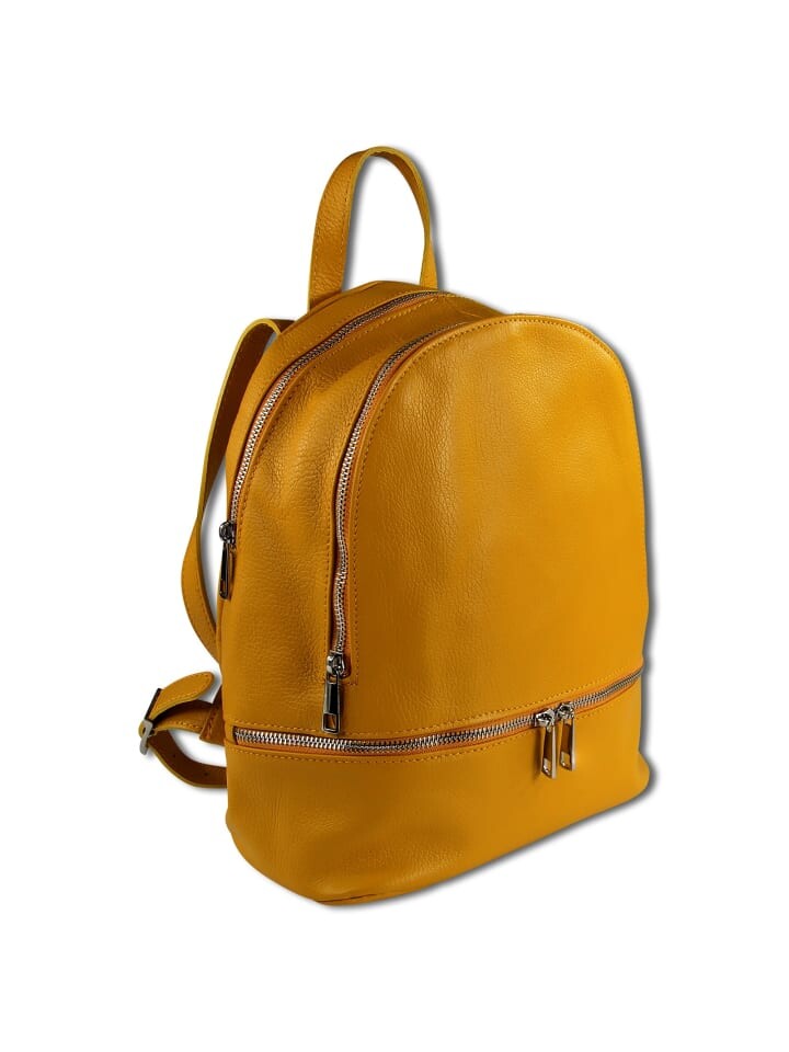 

Рюкзак Toscanto Cityrucksack Leder gelb ca. 32cm