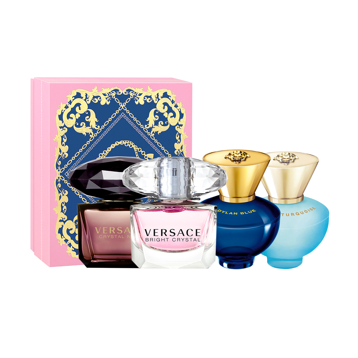 

FANSIZHE женский мини-набор парфюмерных пробников Eau De Toilette 5мл*4 VERSACE