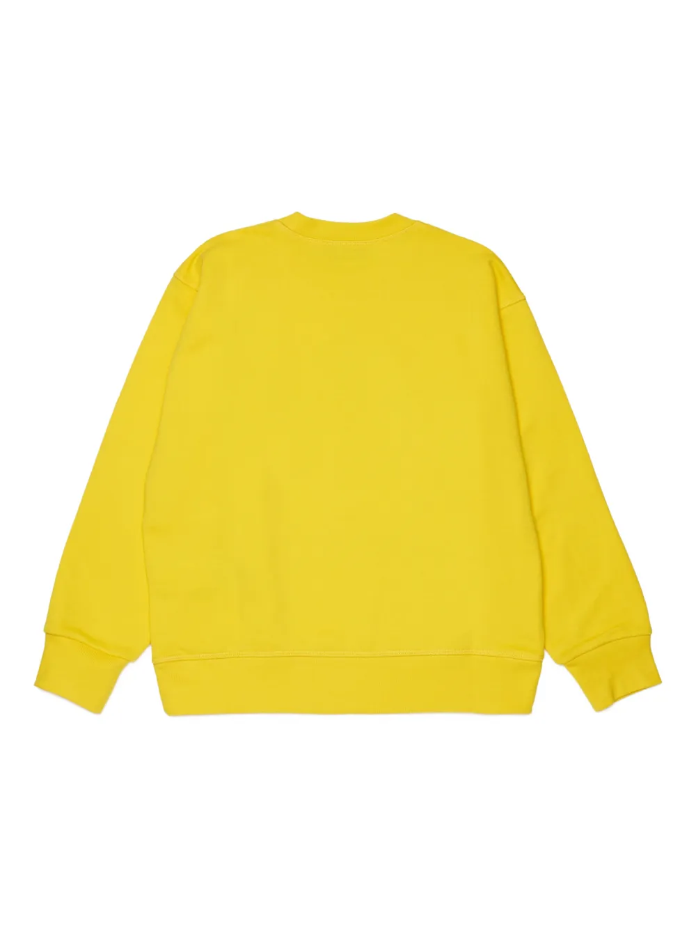 Свитшот с логотипом и круглым вырезом Dsquared2 Kids, желтый — фото 2