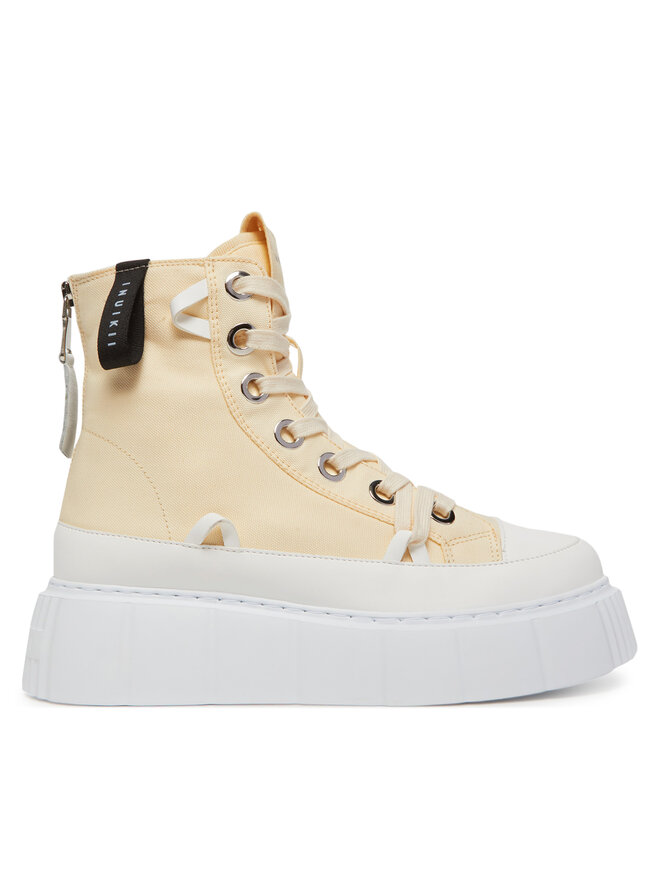 Кроссовки из ткани Matilda Canvas High 30103-025 Inuikii, бежевый