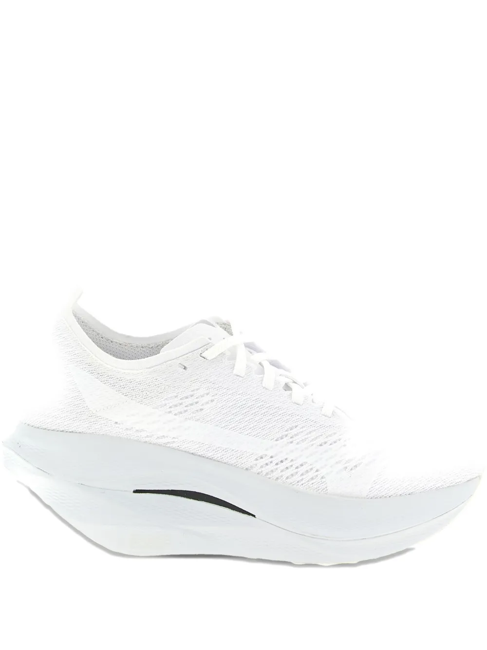 Кроссовки X Mizuno Wave Rebellion Pro 3 с ажурными вставками Comme Des Garcons, белый