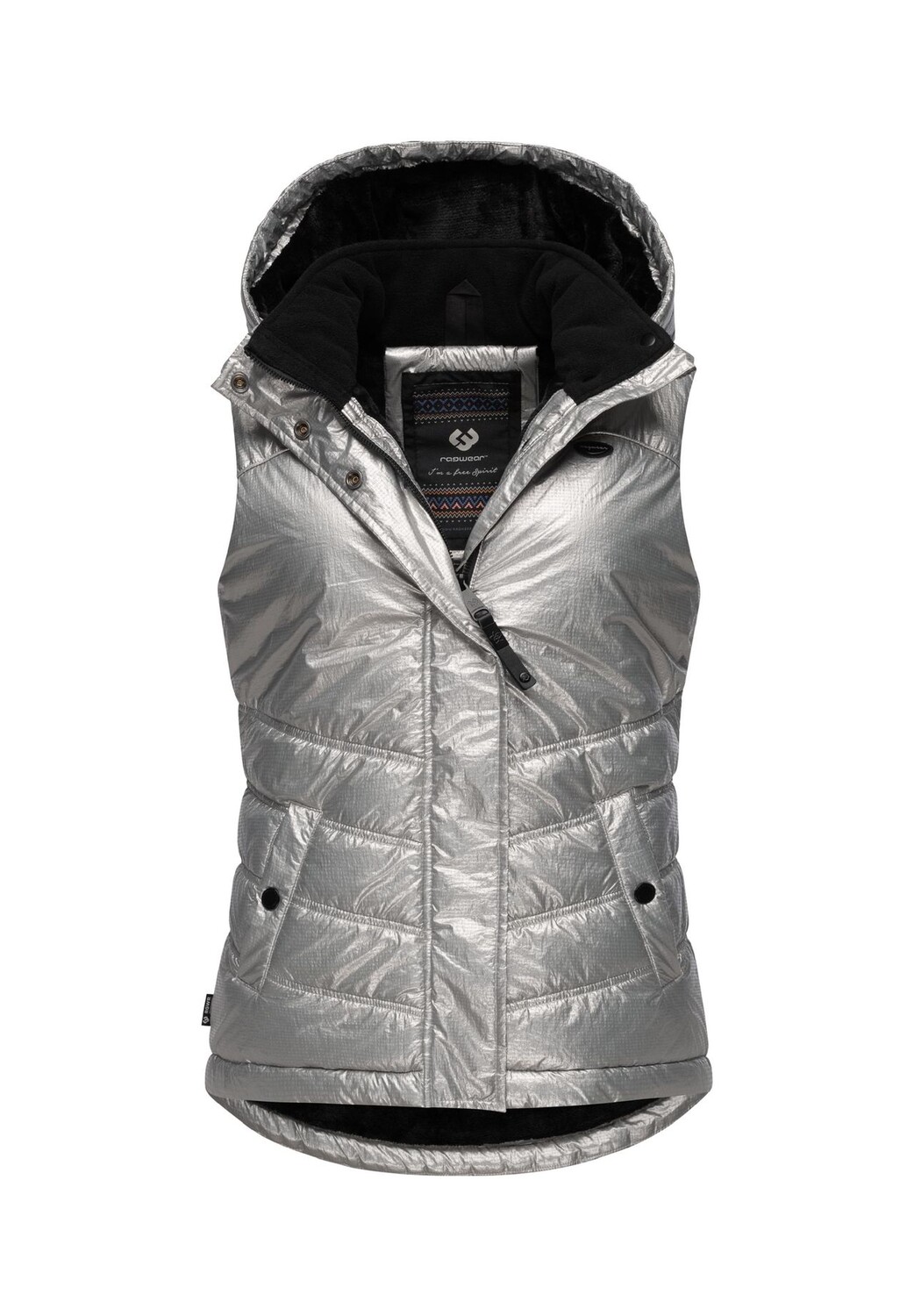 

Стеганый жилет Hesty Bling Ragwear, светло-серый