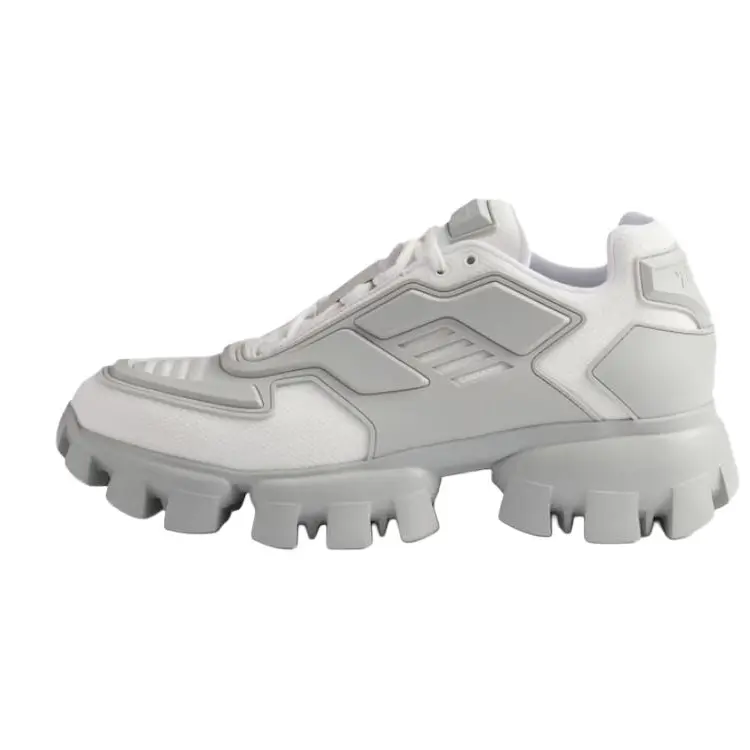 PRADA Cloudbust Thunder Low top Chunky Sneakers мужские бело-серые