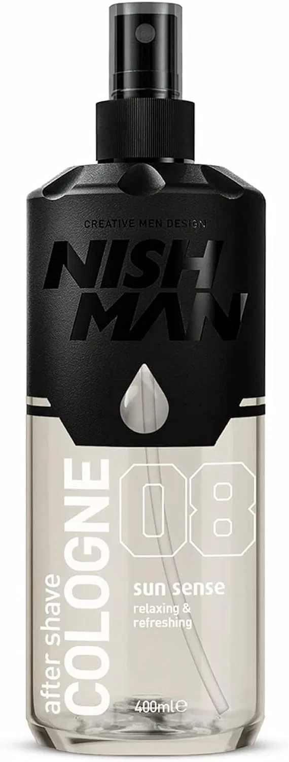Мужской одеколон после бритья «Sun Sense» 08 от NISHMAN, 400 мл Nishman