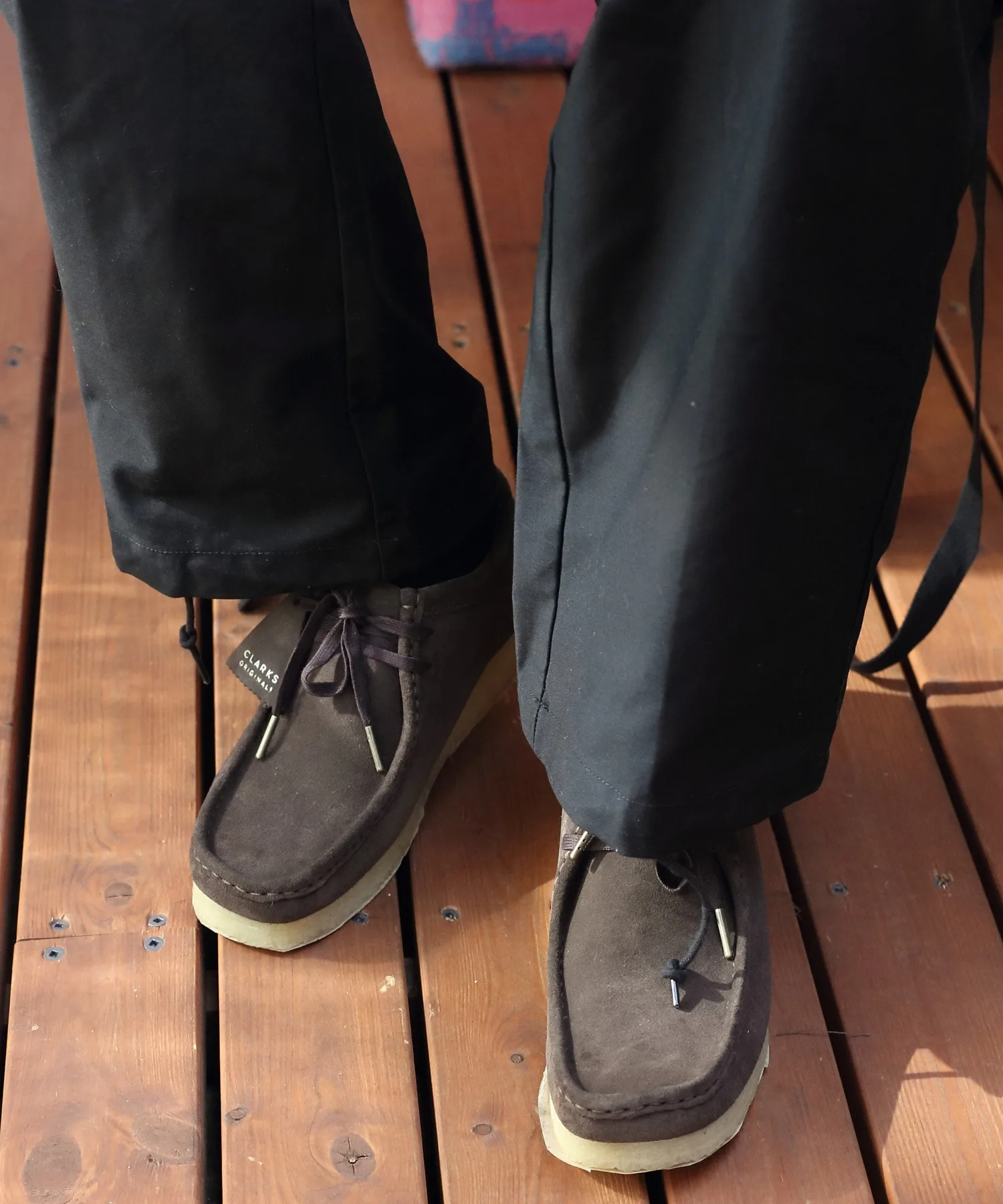 Мужские и женские лоферы Clarks Originals Wallabee — фото 2