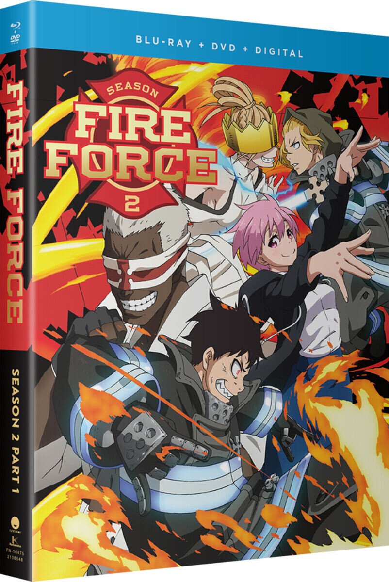 

Blu-Ray диск Fire Force - Season 2 Part 1 - Blu-ray + DVD