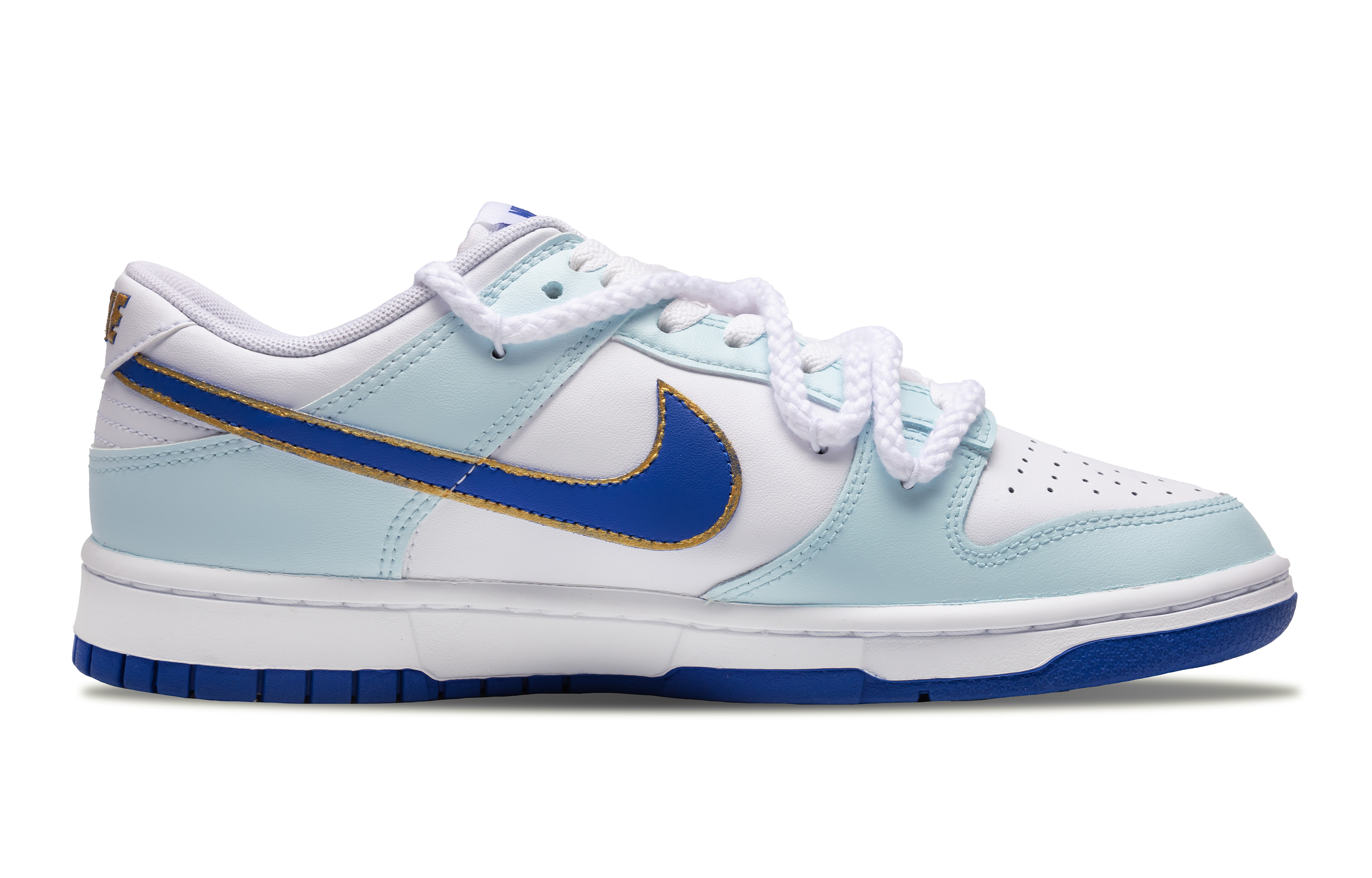 

Кроссовки Nike Dunk Skateboarding Shoes Men Low-top Blue/gold, голубой, Синий, Кроссовки Nike Dunk Skateboarding Shoes Men Low-top Blue/gold, голубой