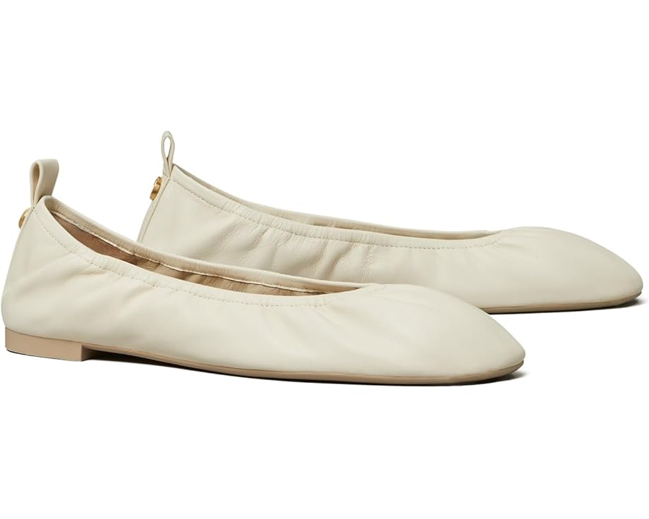 

Туфли на плоской подошве Tory Burch Eddie Ballet 2.0, цвет Light Cream