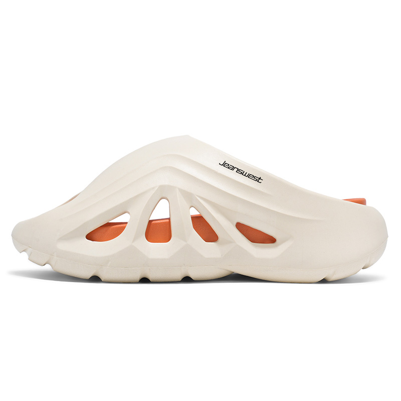 

JEANSWEST Мужские антибактериальные шлепанцы бежево-оранжевые, цвет Beige Orange