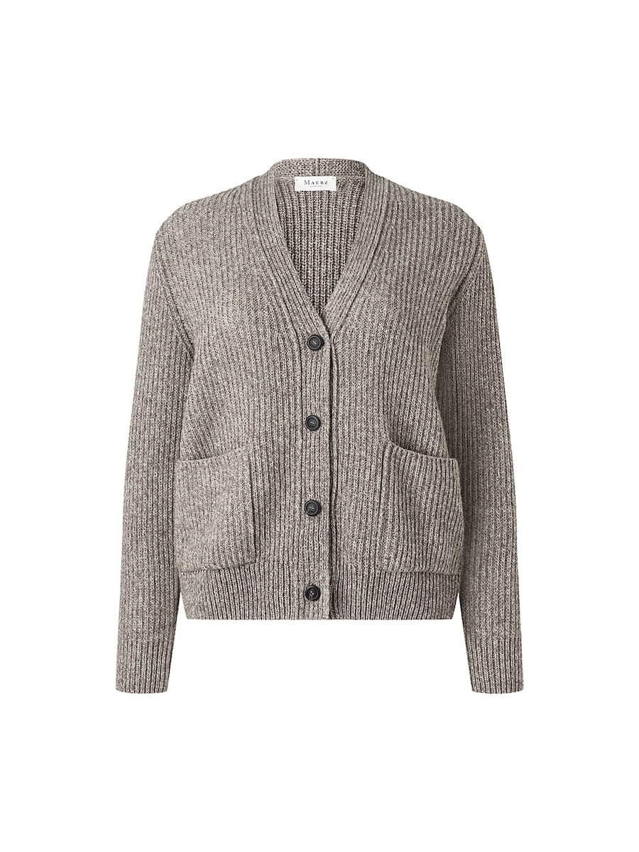 

Вязаный кардиган MAERZ Muenchen, темно-бежевый