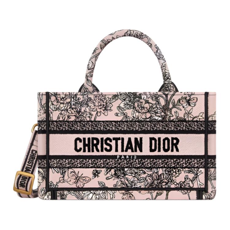 

DIOR Сумка-тоут Lucky Collection Cotton для женщин розовая