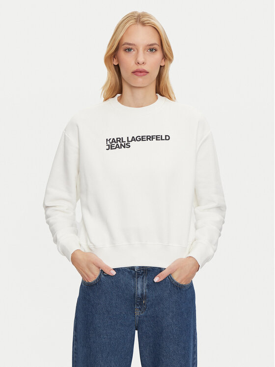 

Толстовка обычного кроя Karl Lagerfeld Jeans, белый