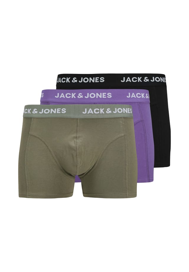 

Ретро шорты / брюки 3 шт. в упаковке роб сплошной Jack & Jones, мультиколор