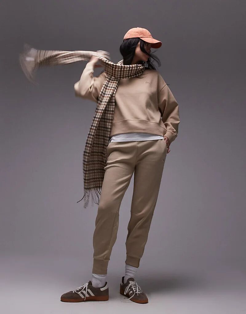 

Спортивные брюки Active Logo бежевого цвета Lacoste