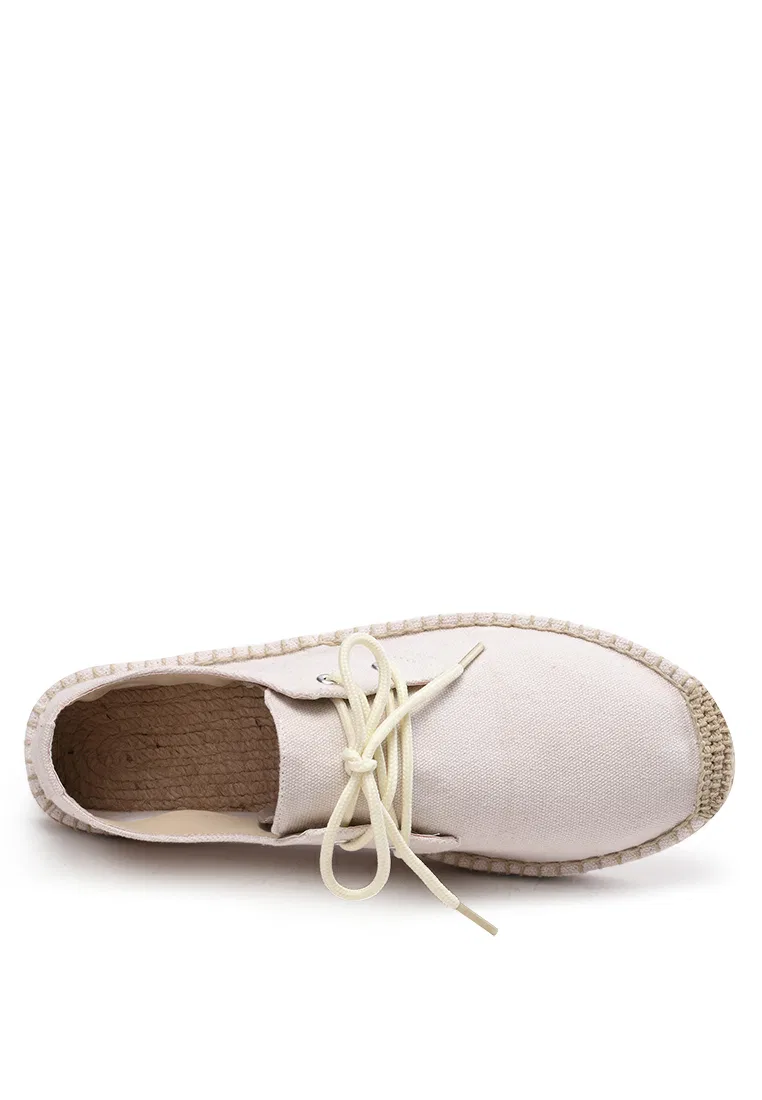 Мужские эспадрильи на шнуровке QZ-S55 Twenty Eight Shoes, белый — фото 3