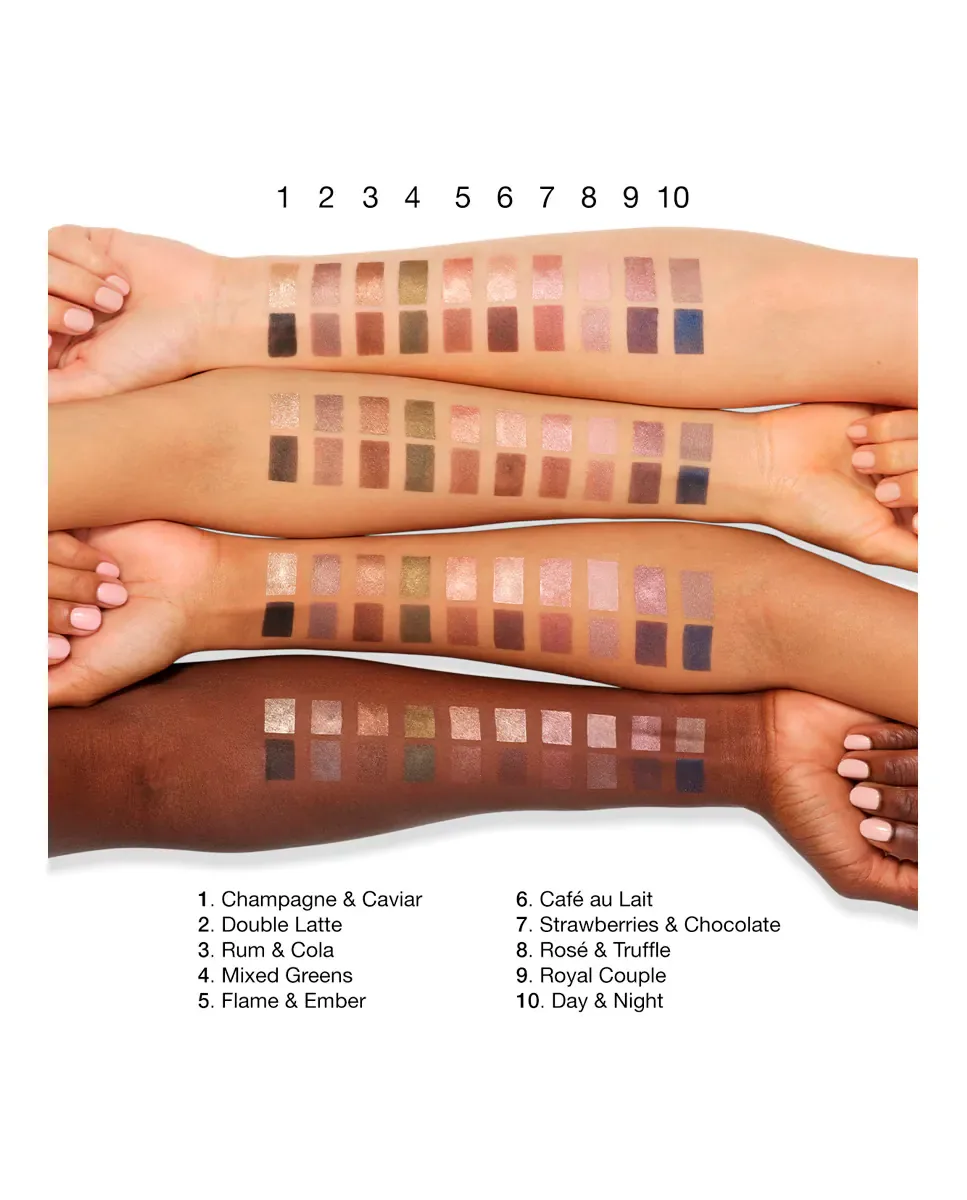 Двойные тени для век в стике High Impact Shadow Play Shadow Definer Clinique, Double Latte — фото 4