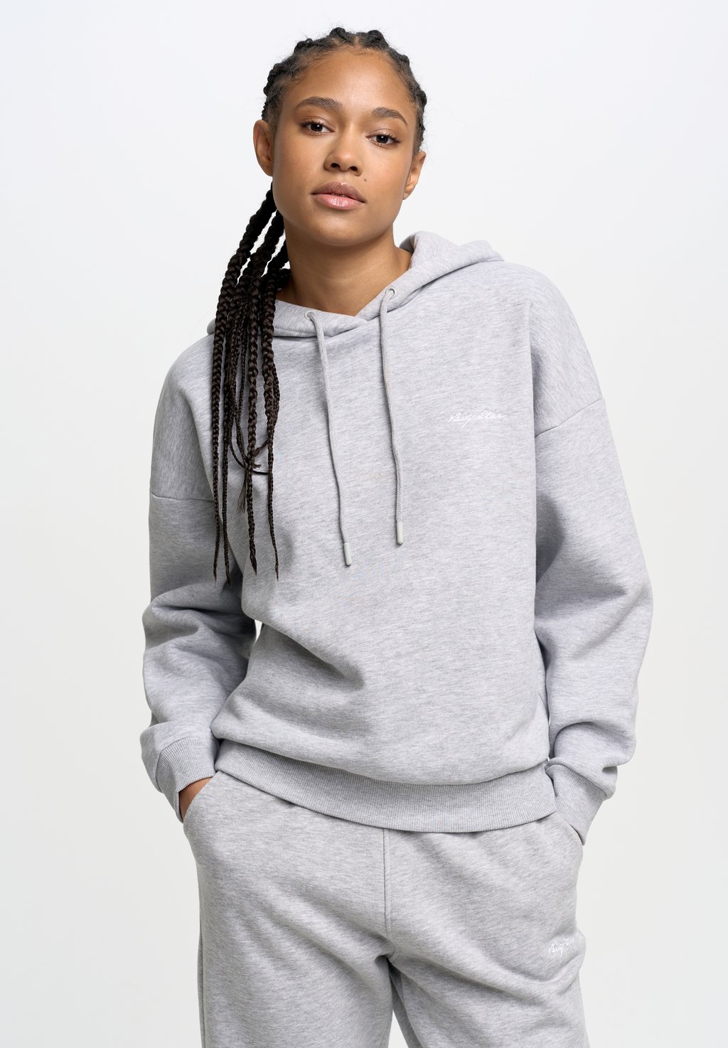 

Толстовка с капюшоном MEGAN - Sweatshirt Big Star, серый