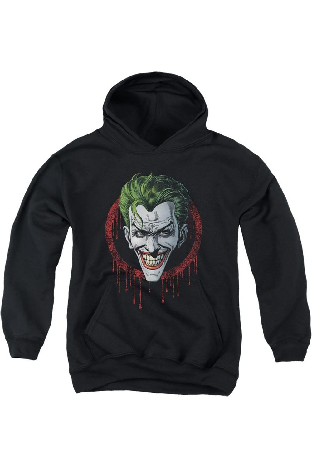 

Батмен Джокер молодежная худи с принтом Gildan, черный