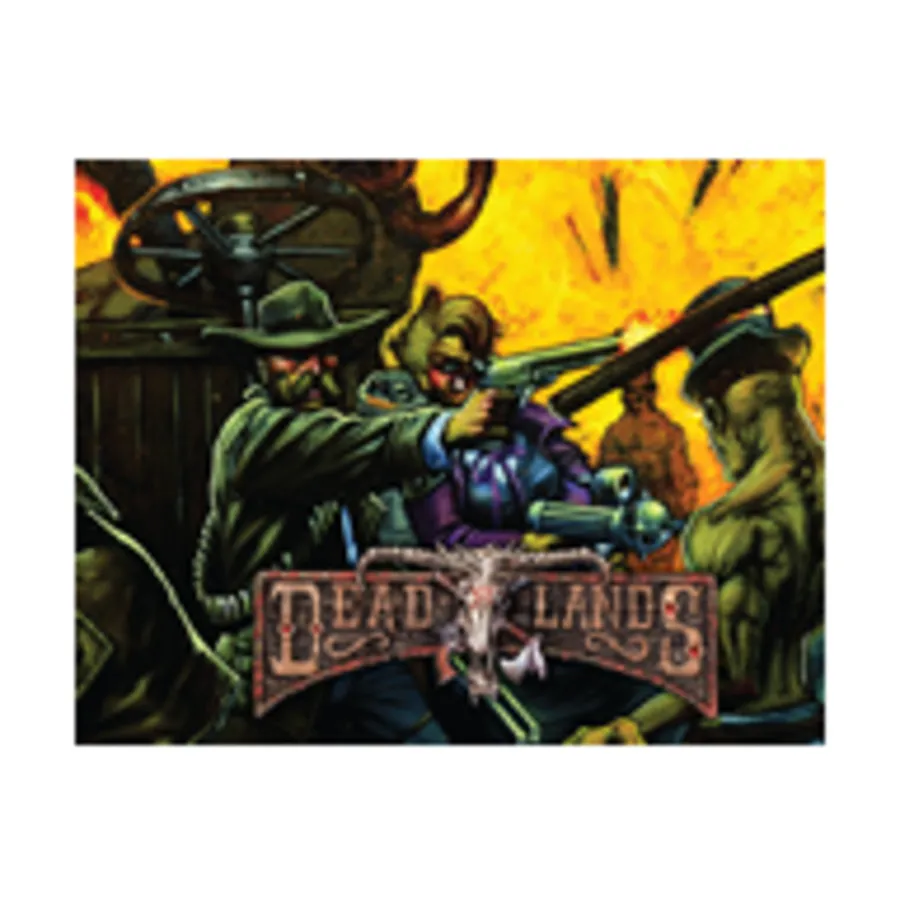 

Экран мастера игры с убийством в Хеллстремском экспрессе, Deadlands - The Weird West Reloaded (Savage Worlds)