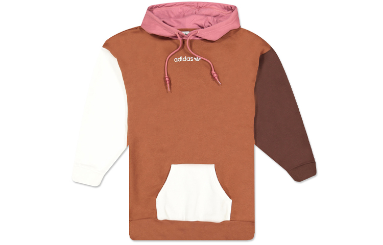 

Футболка с капюшоном женская Redwood Brown Adidas Originals, Rosewood Brown