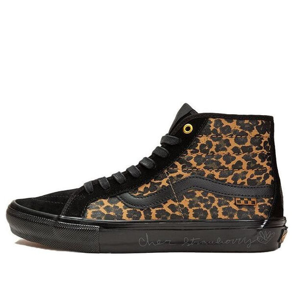 

Кроссовки sk8 hi breana geering skate 'black white' Vans, черный