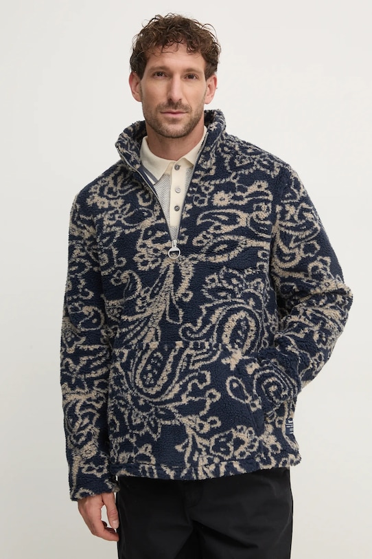 

Полярная толстовка Barbour, темно-синий