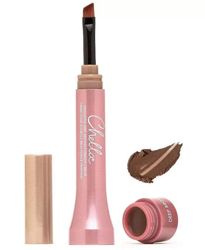 

Крем для бровей, 0,06 унции Chella, цвет Delightful Deep Brown