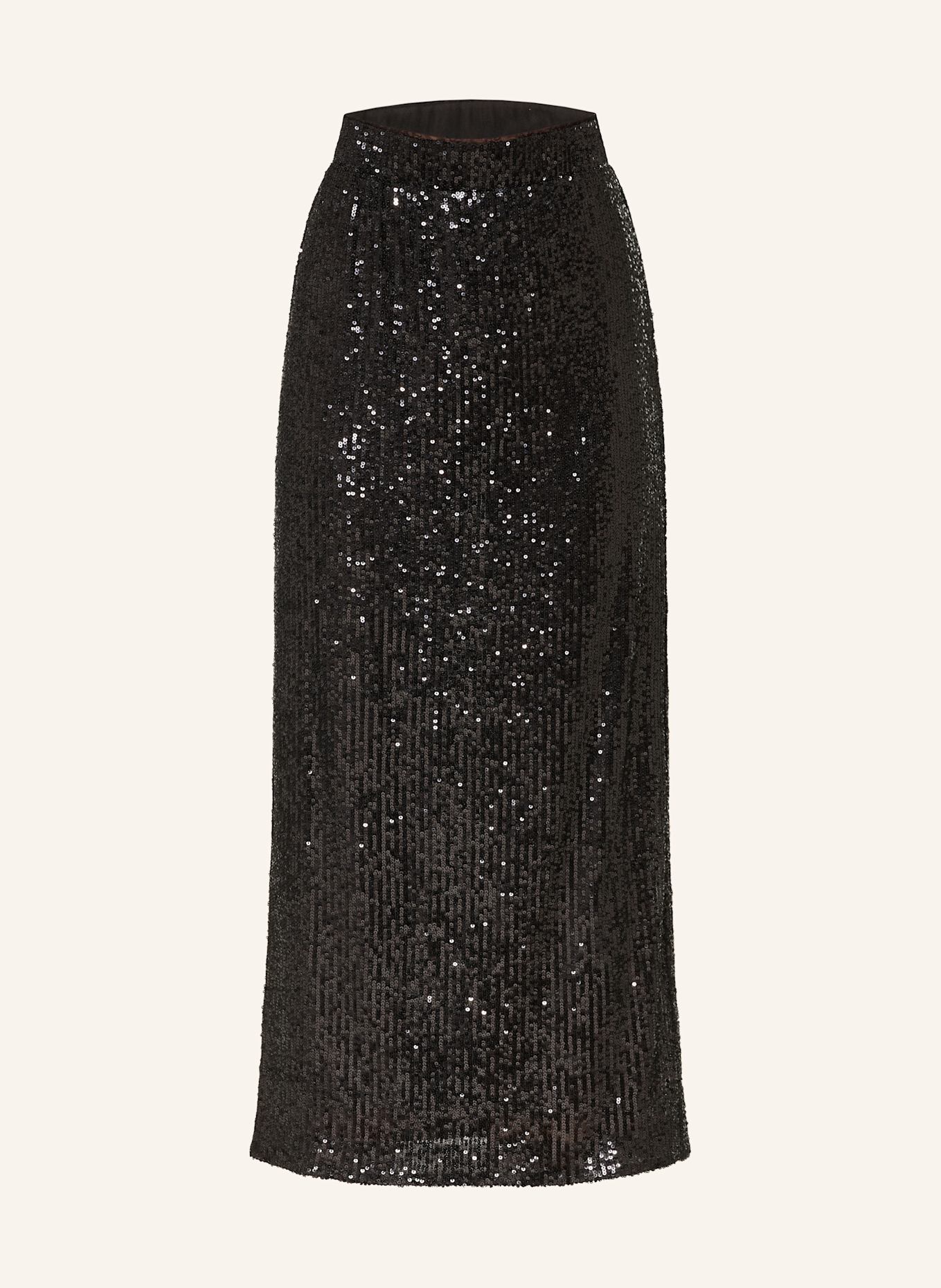

Юбка Ottelia с пайетками Weekend Max Mara, черный