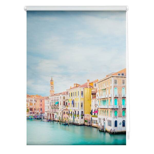 

Рулонные шторы Lichtblick Venedig I, 100x150x6 см, синий