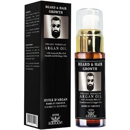 

Аргановое масло с имбирем и сандаловым деревом для бороды и волос Diar Argan