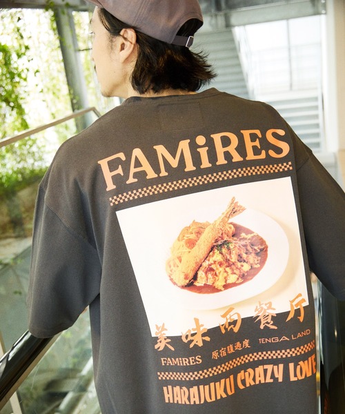 

Футболка коллаборационная, хлопок, бренд TENGA×FAMiRES