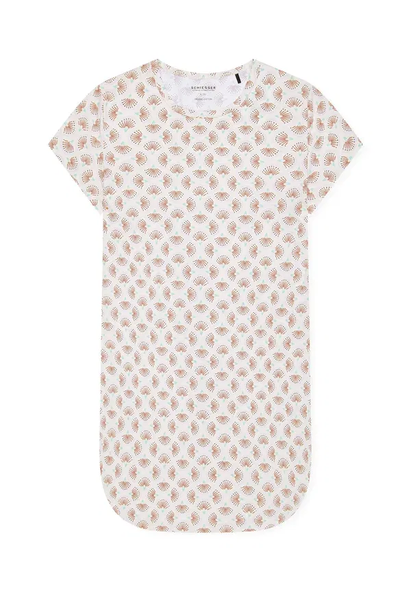 Ночная сорочка Schiesser Kurzarm nightie, жемчужный — фото 4