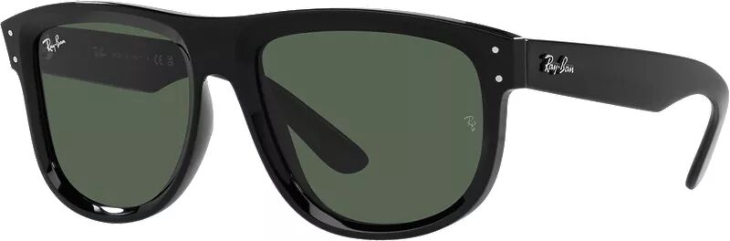 

Солнцезащитные очки-бойфренды Ray-Ban с обратной реверсом, черный/темно-зеленый