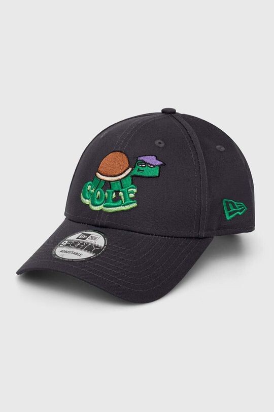 

Хлопковая бейсболка New Era, серый