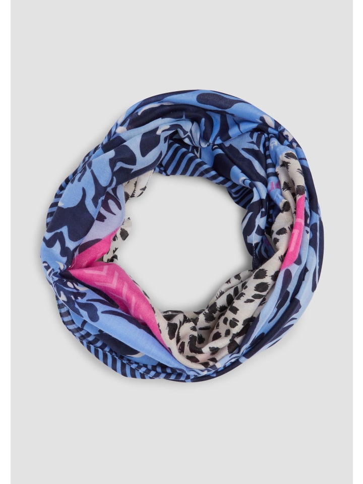 

s.Oliver Шарф-снуд цвета 51D6_арктический синий