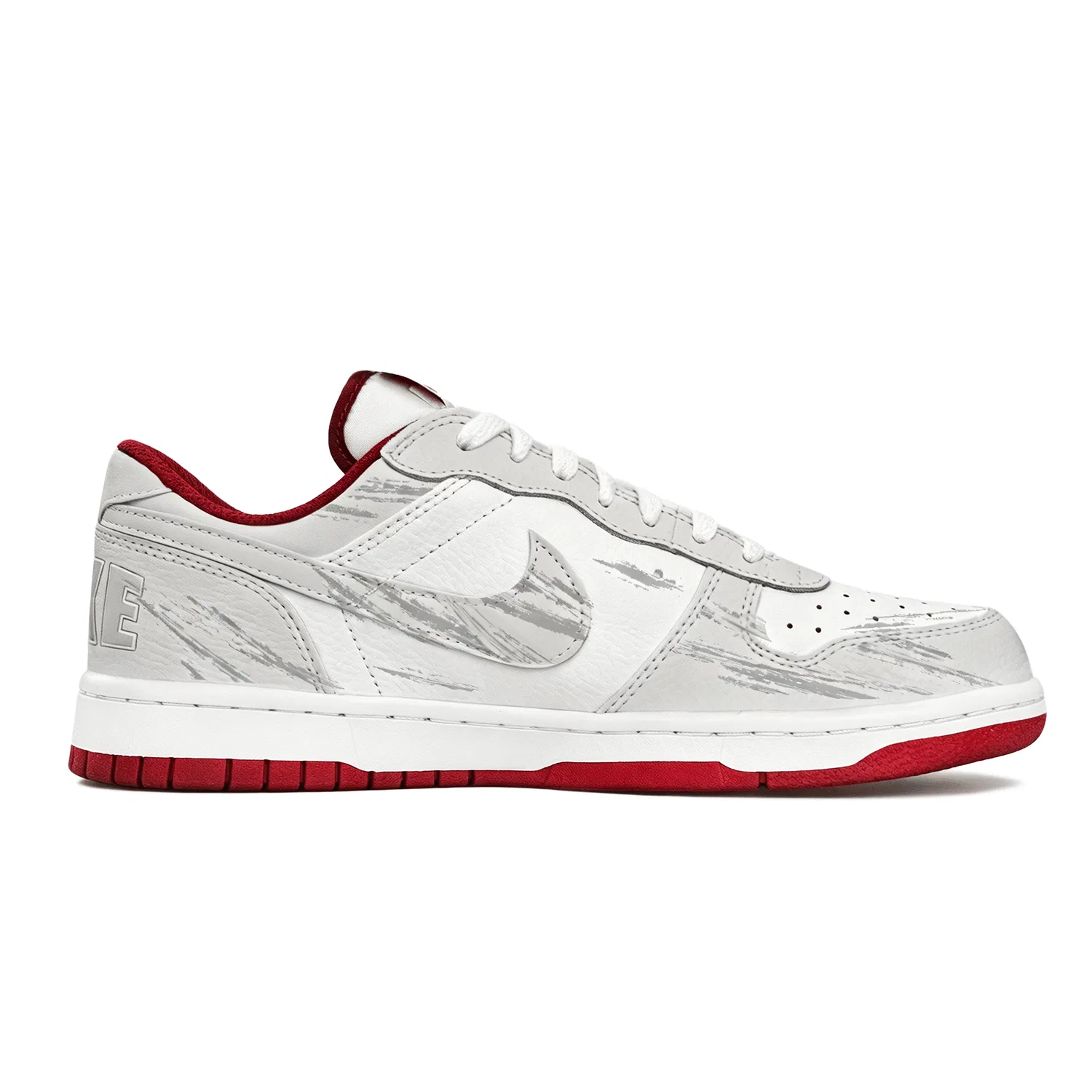Кроссовки скейтбординговые Nike Big LOW серые — фото 3