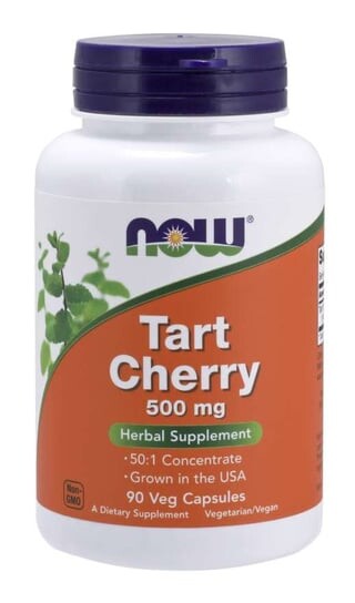 

Now Foods, Терпкая вишня, 500 мг, 90 капсул
