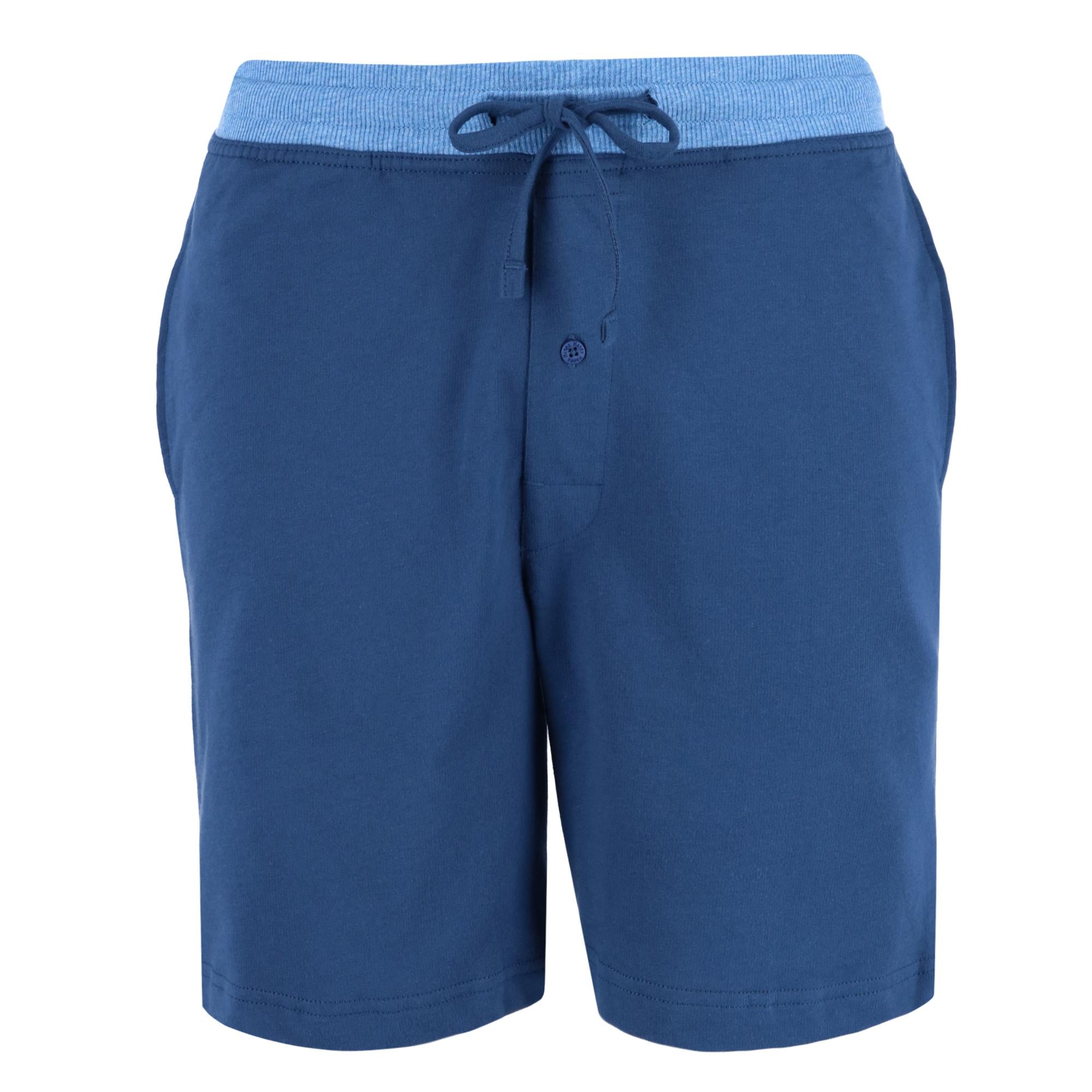 

Мужские шорты из французского трикотажа Hanes, синий