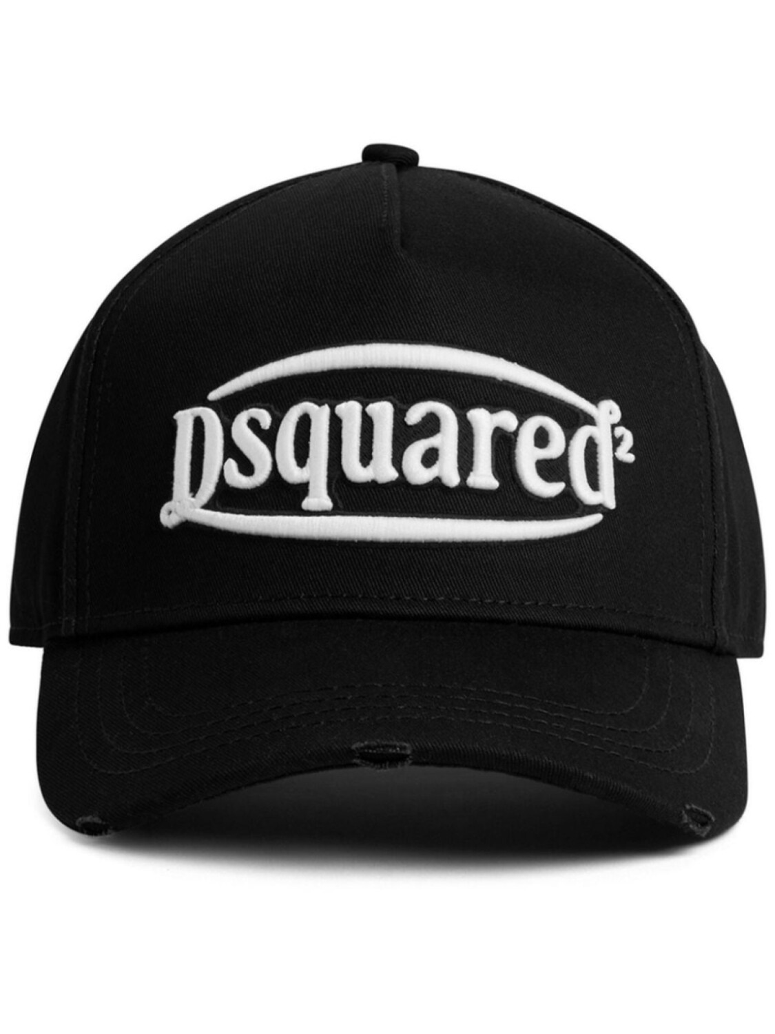 

Dsquared2 бейсболка с вышитым логотипом, черный
