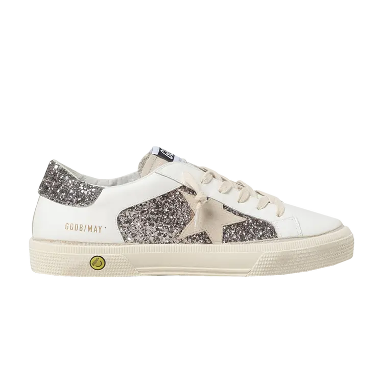 

Кроссовки Golden Goose May Double Quarter Kids, белый