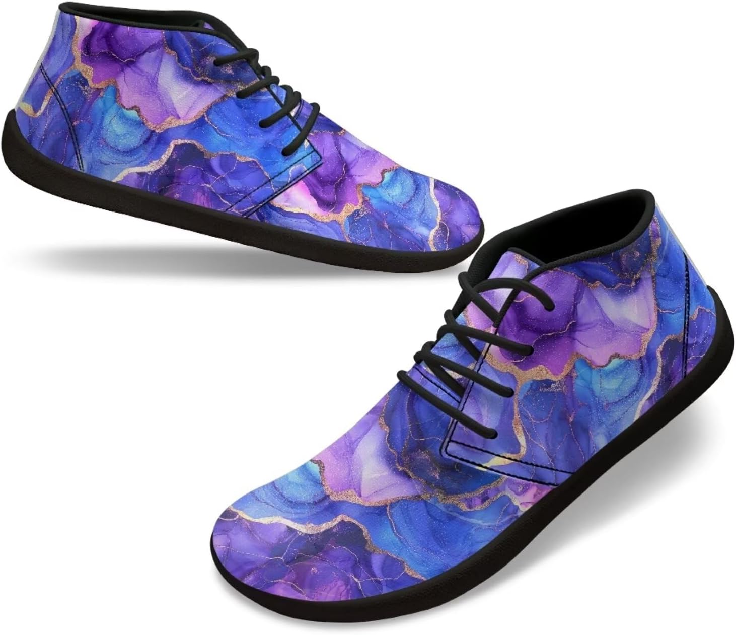 

Мужские босоножки с широким носком, кроссовки для ходьбы с нулевым перепадом подошвы, удобные, дышащие обувь для ходьбы и бега Xixirimido, Marble