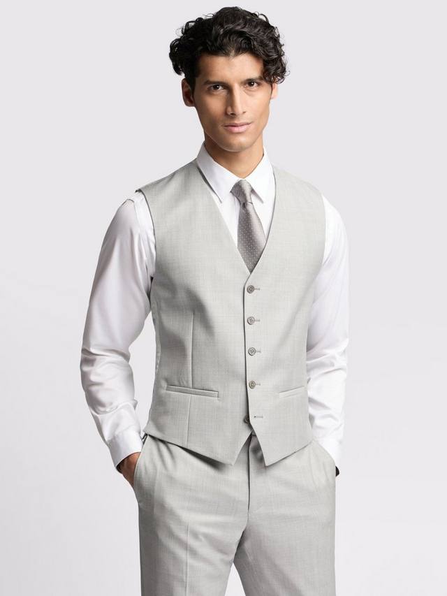 

Жилет из плотной шерсти лоури Ted Baker, серый