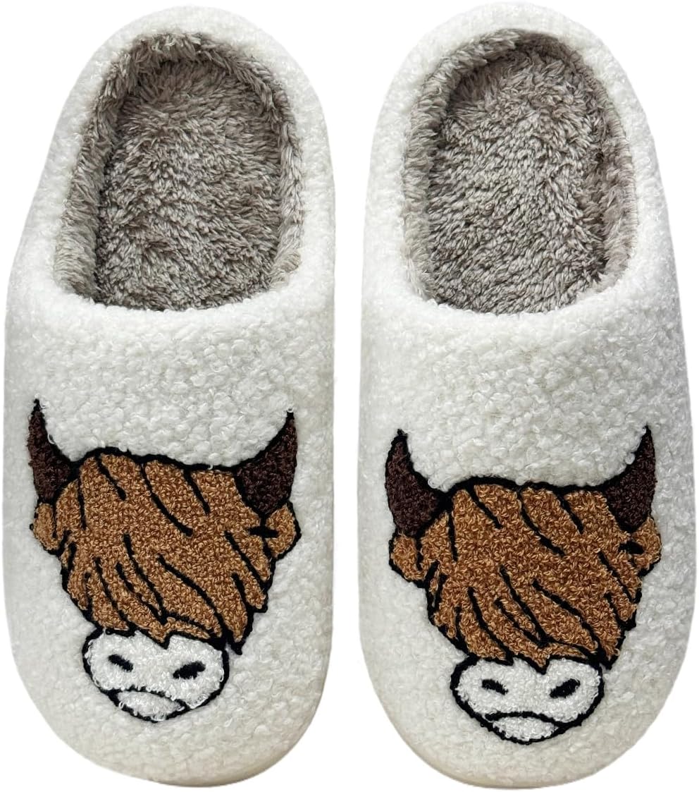 

Домашние тапочки Haiding для женщин и мужчин, пушистые плюшевые теплые тапочки с животными, зимние комфортные тапочки для спальни, белый