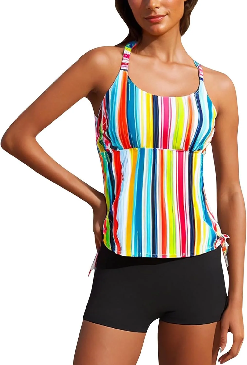 

Купальник для женщин с эффектом коррекции фигуры Tankini Furundly