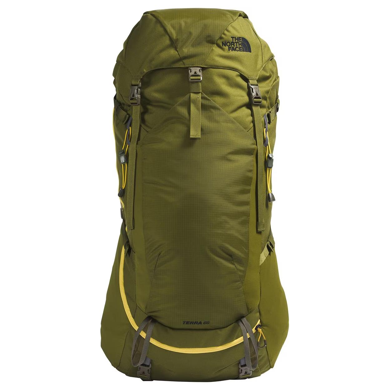 

THE NORTH FACE Альпинистский рюкзак 65 л, нейлоновый, лесной, оливково-зеленый и серо-коричневый, унисекс