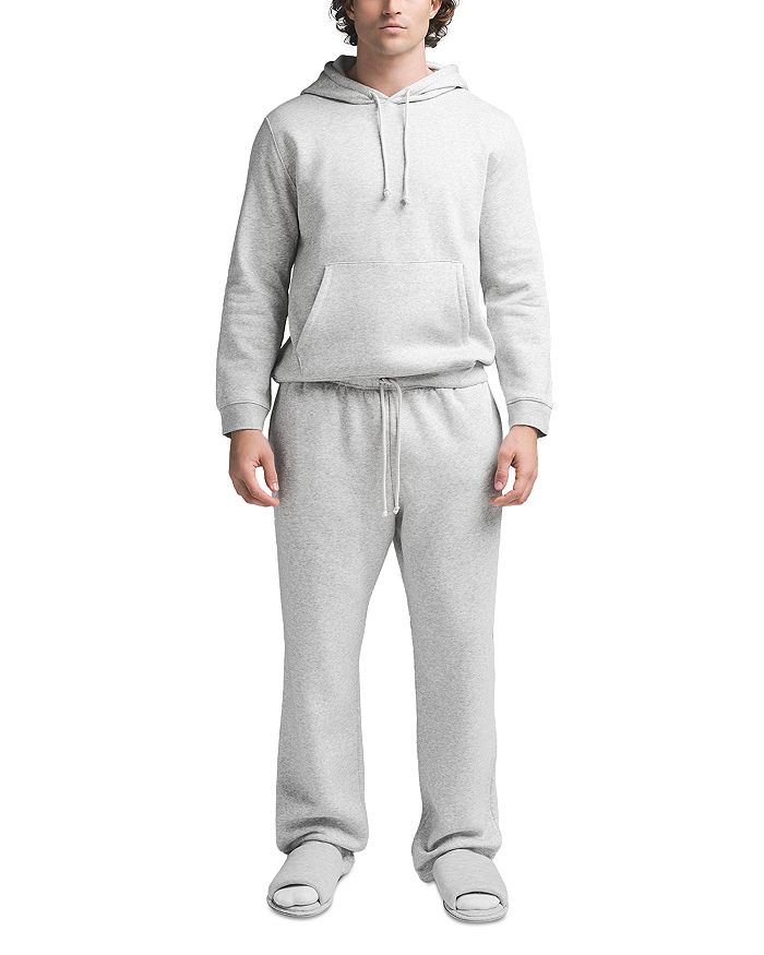 

Флисовая толстовка Lounge Hoodie SKIMS, серый